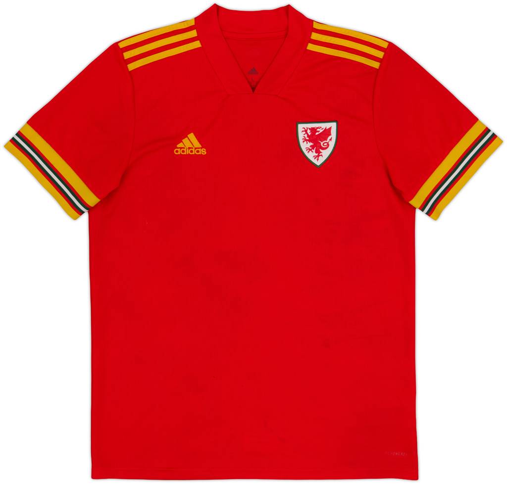 2020-21 Wales Home Shirt - 7/10 - (L)