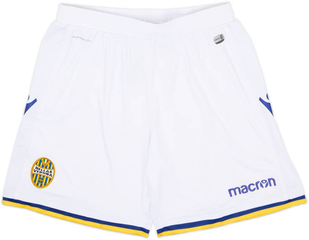 2013-14 Hellas Verona Home Shorts - 8/10 - (L)