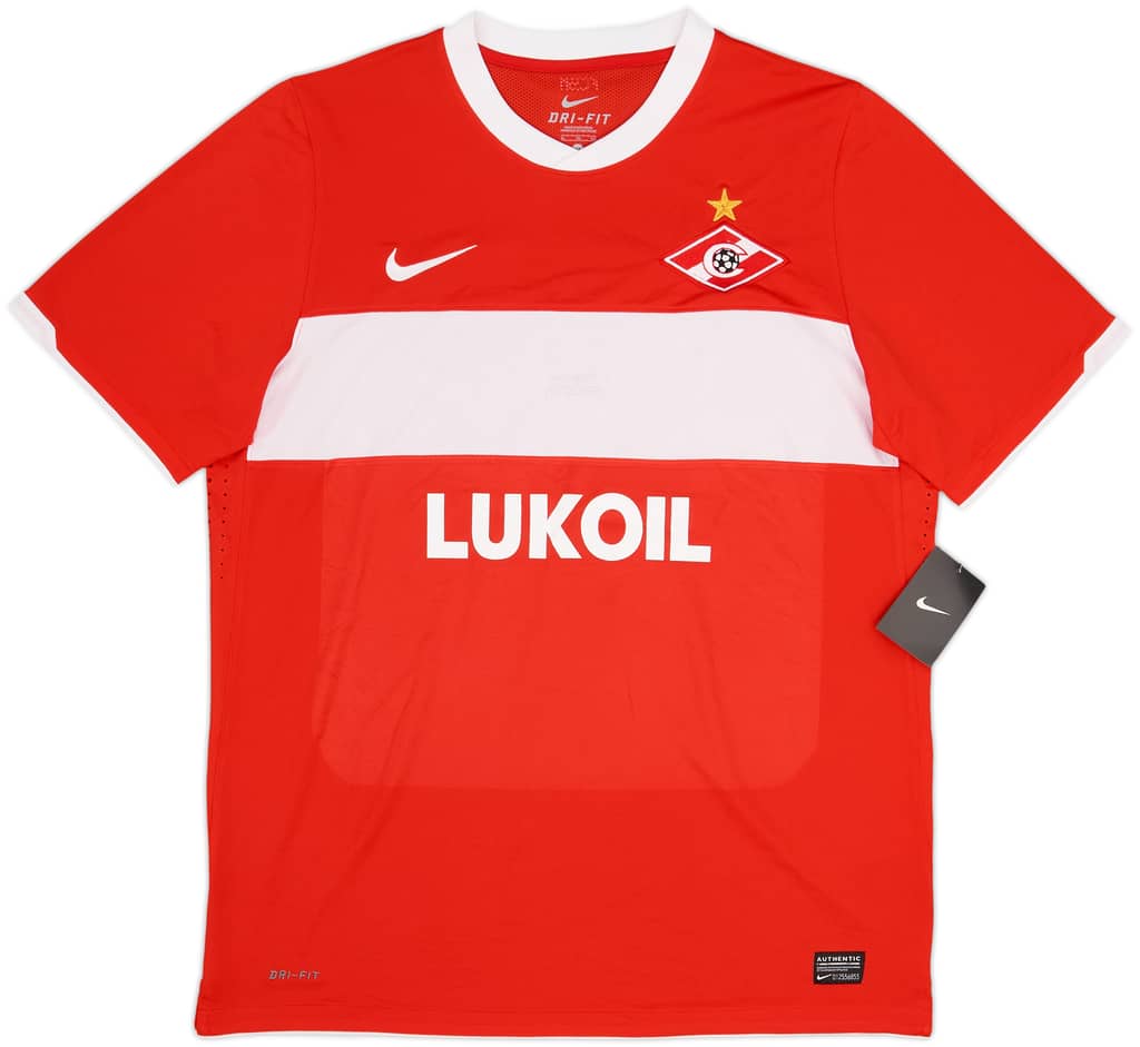 2010 Spartak Moscow Player Issue Cup Home Shirt (XL)