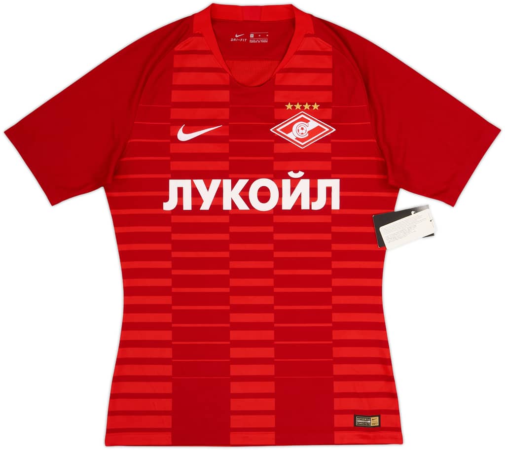 2018-19 Spartak Moscow Authentic Home Shirt (M)