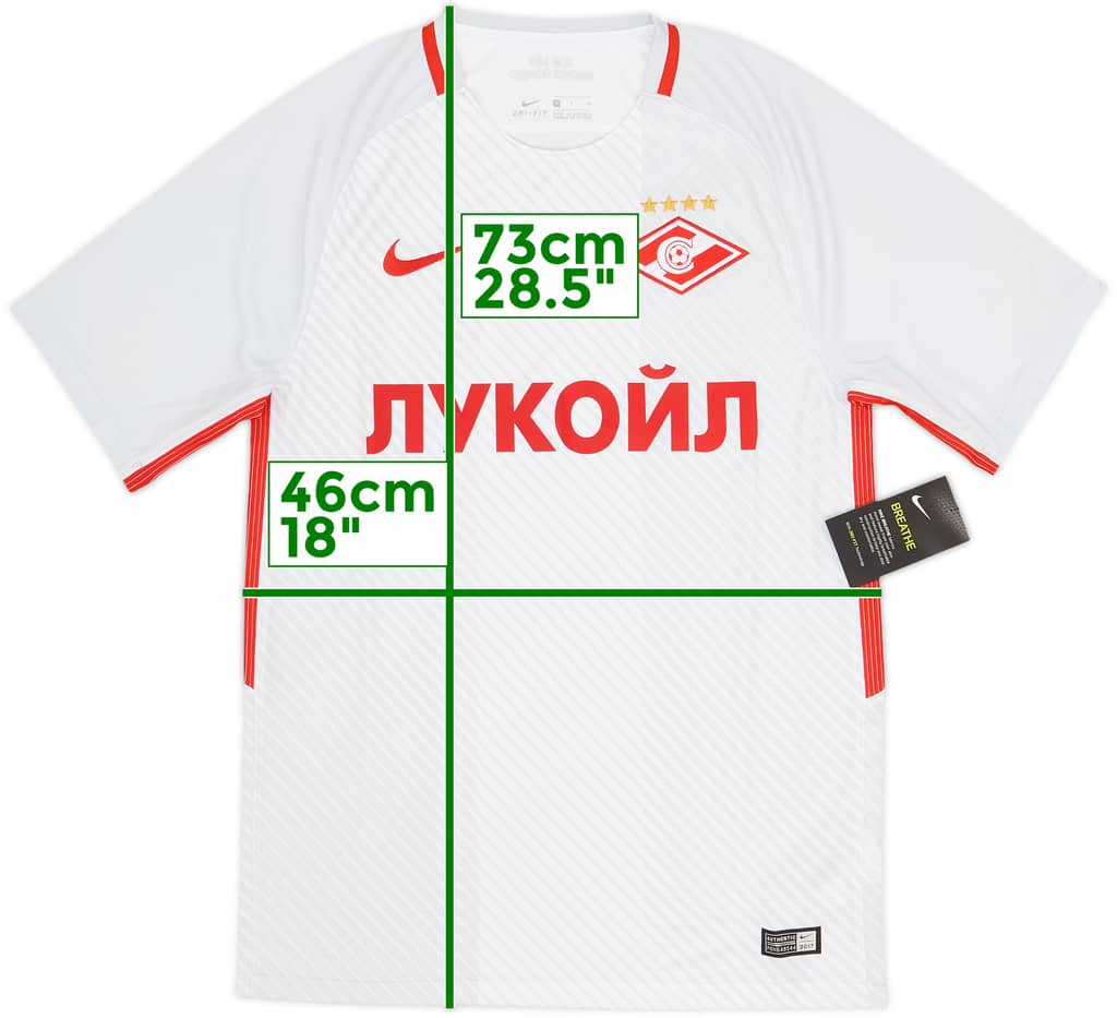 2017-18 Spartak Moscow Away Shirt (S)
