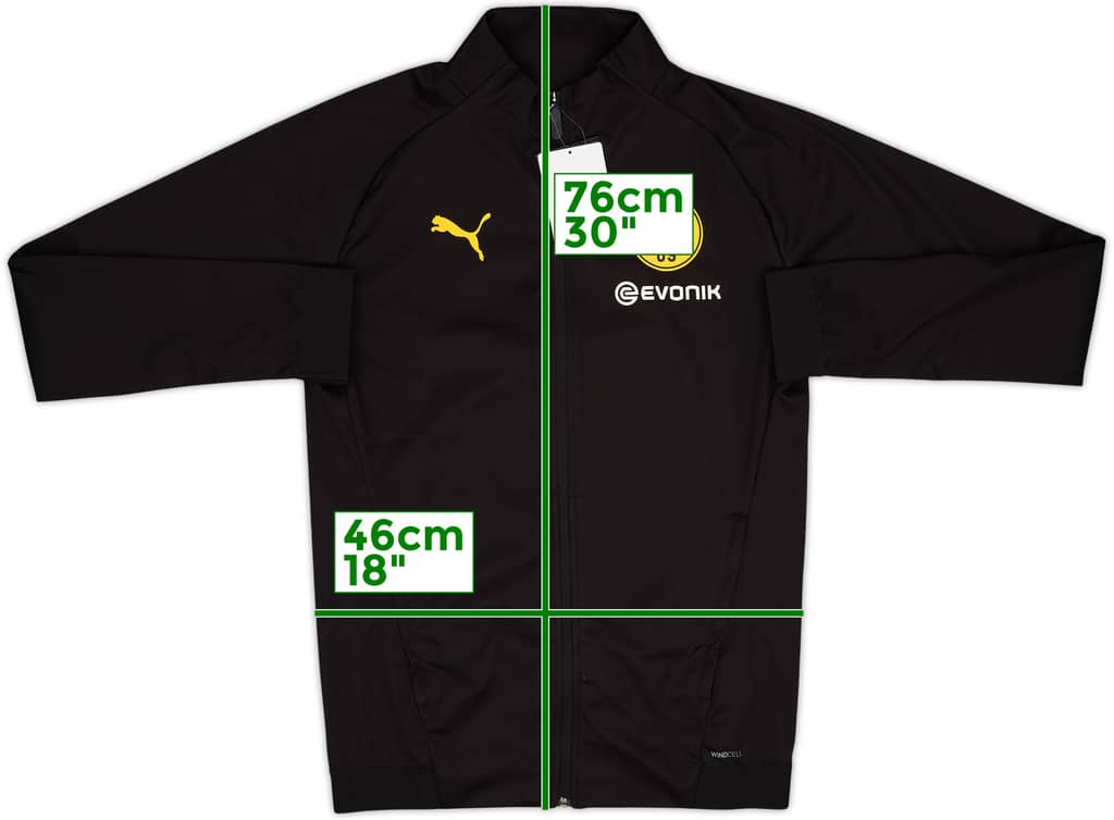 2019-20 Borussia Dortmund Puma Track Jacket (S)