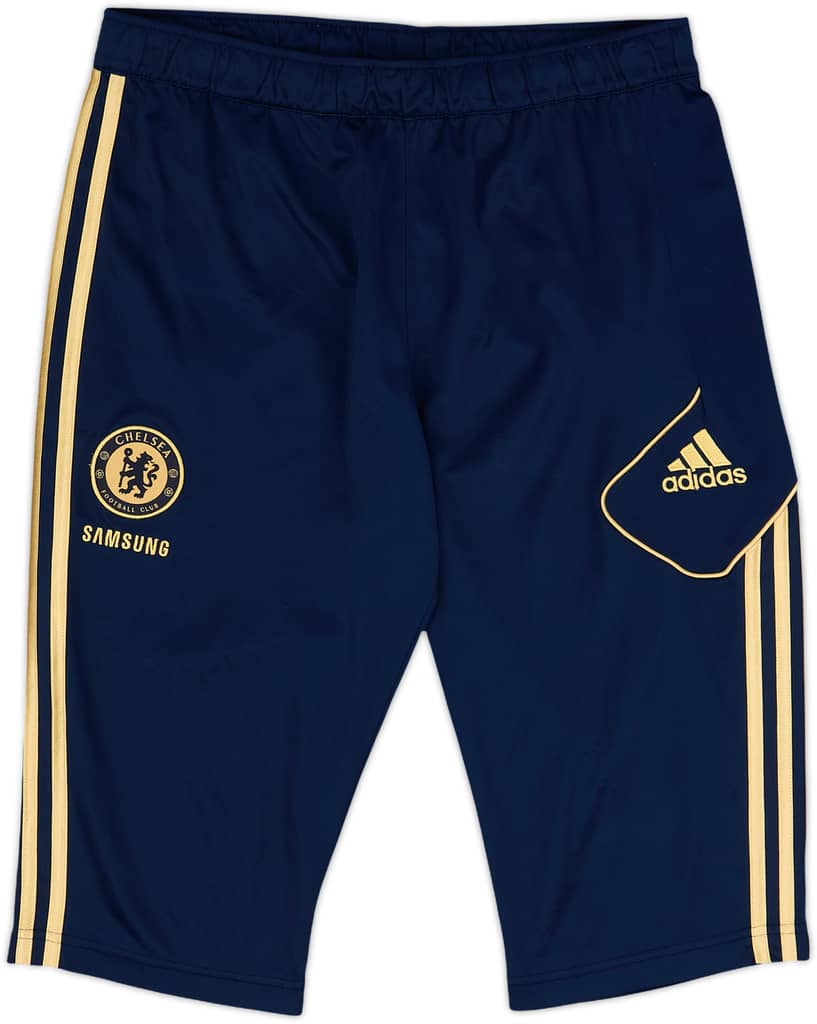 2012-13 Chelsea adidas 3/4 Track Pants/Bottoms - 8/10 - (S)