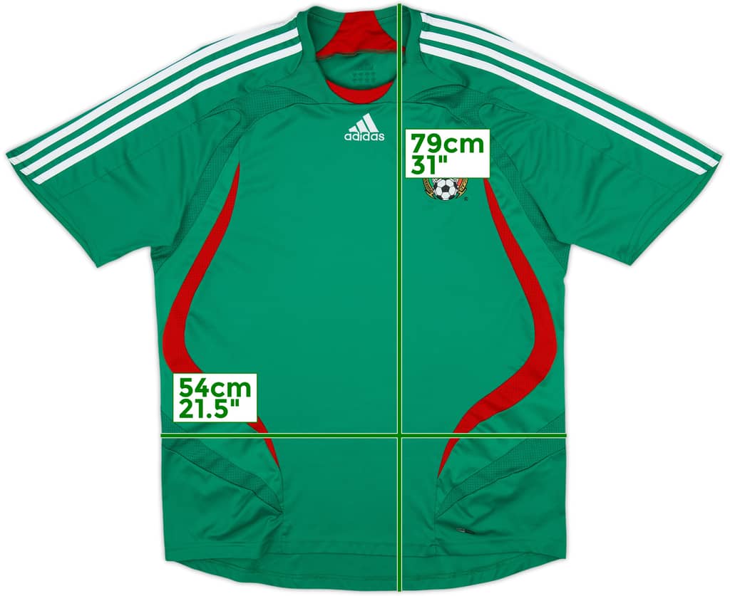 2007-08 Mexico Home Shirt - 8/10 - (L)
