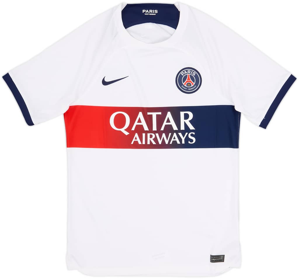 2023-24 Paris Saint-Germain Away Shirt - 9/10 - (S)