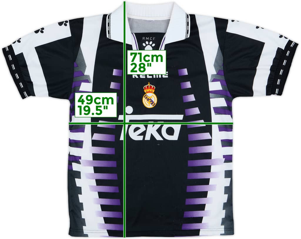 1997-98 Real Madrid Third Shirt - 7/10 - (S)