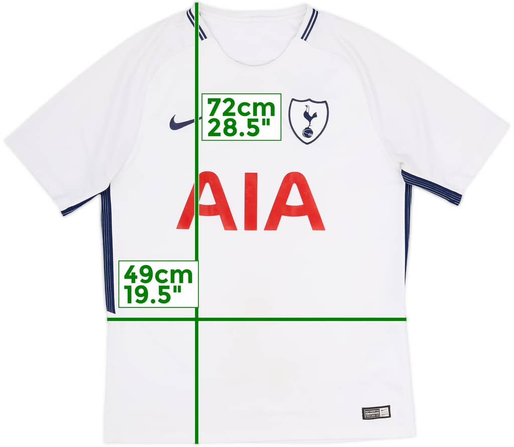2017-18 Tottenham Home Shirt - 5/10 - (M)