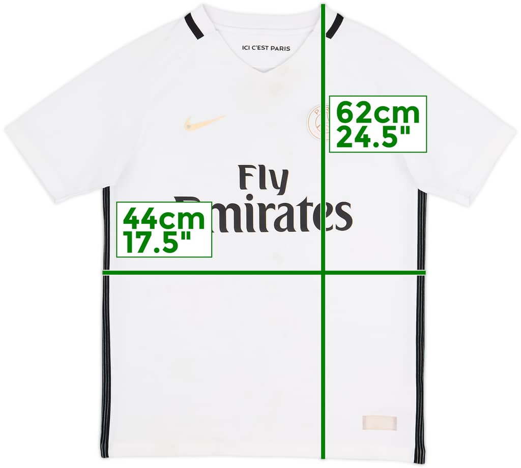 2016-17 Paris Saint-Germain Third Shirt - 4/10 - (L.Boys)