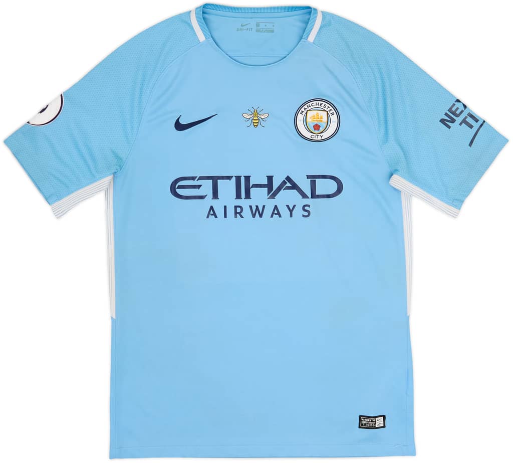 2017-18 Manchester City Home Shirt - 5/10 - (M)
