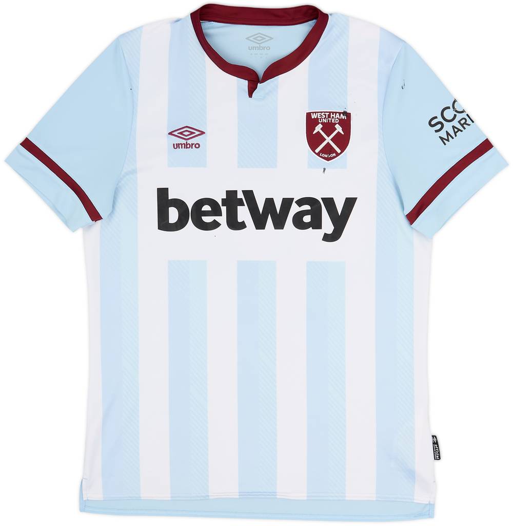 2021-22 West Ham Away Shirt - 4/10 - (L)