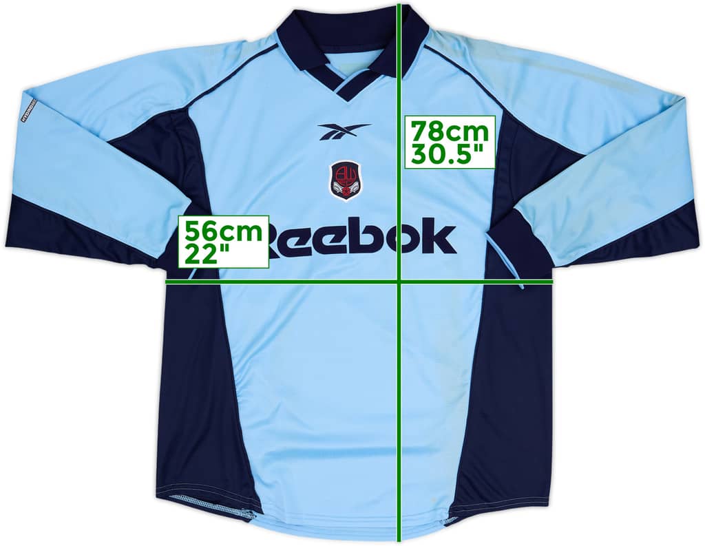 2000-01 Bolton Away L/S Shirt - 4/10 - (XL)