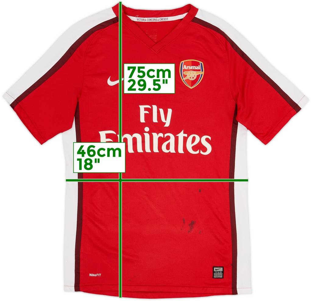 2008-10 Arsenal Home Shirt - 4/10 - (S)
