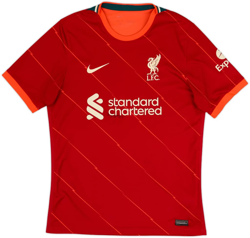 2021-22 Liverpool Home Shirt - 4/10 - (M)