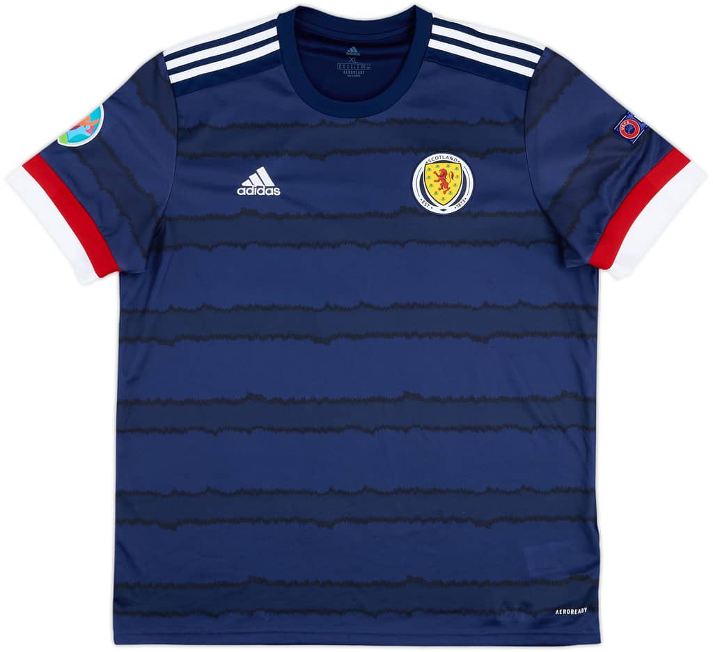 2020-22 Scotland Home Shirt - 10/10 - (XL)