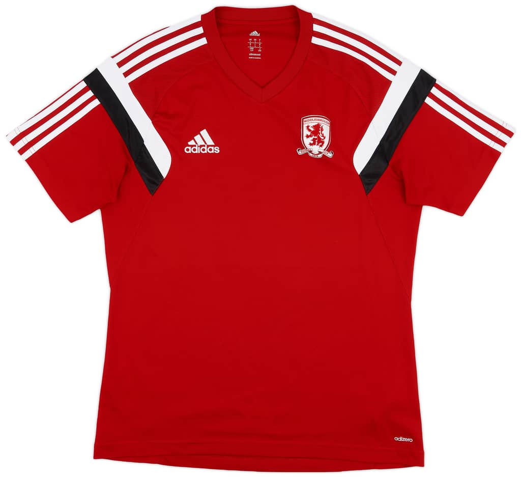 2014-15 Middlesborough adizero Training Shirt - 9/10 - (L)