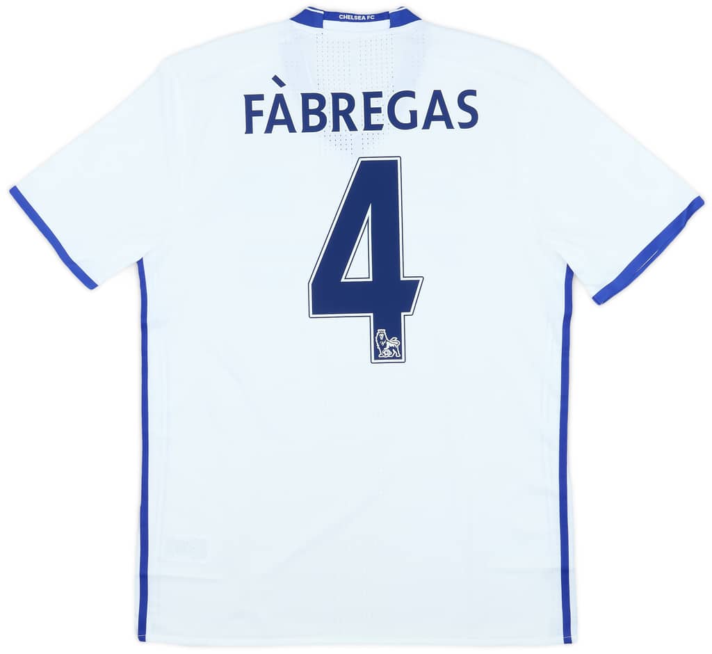 2016-17 Chelsea Player Issue Third Shirt Fabregas #4 (XL)
