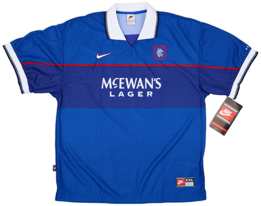 1997-99 Rangers Home Shirt McCoist #14 (XXL)