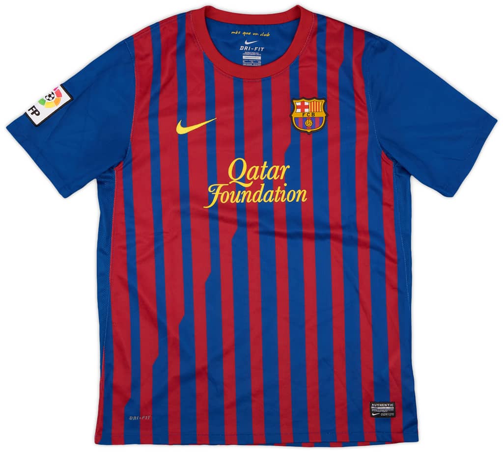 2011-12 Barcelona Home Shirt - 9/10 - (XL.Boys)