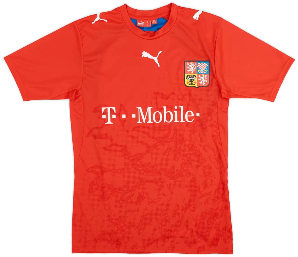 2006-08 Czech Republic Basic Home Shirt - 9/10 - (XS)