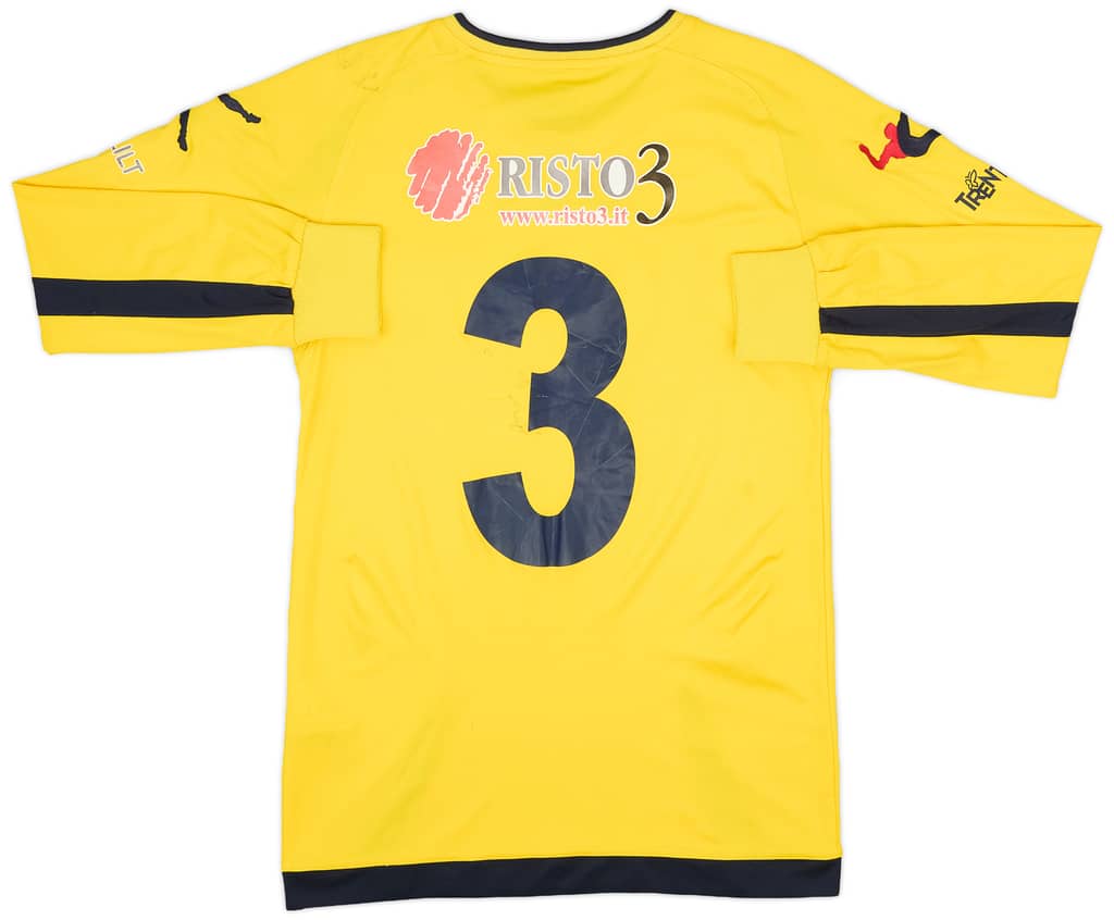 2015-16 AC Trento Youth Home L/S Shirt #3 - 6/10 - (S)