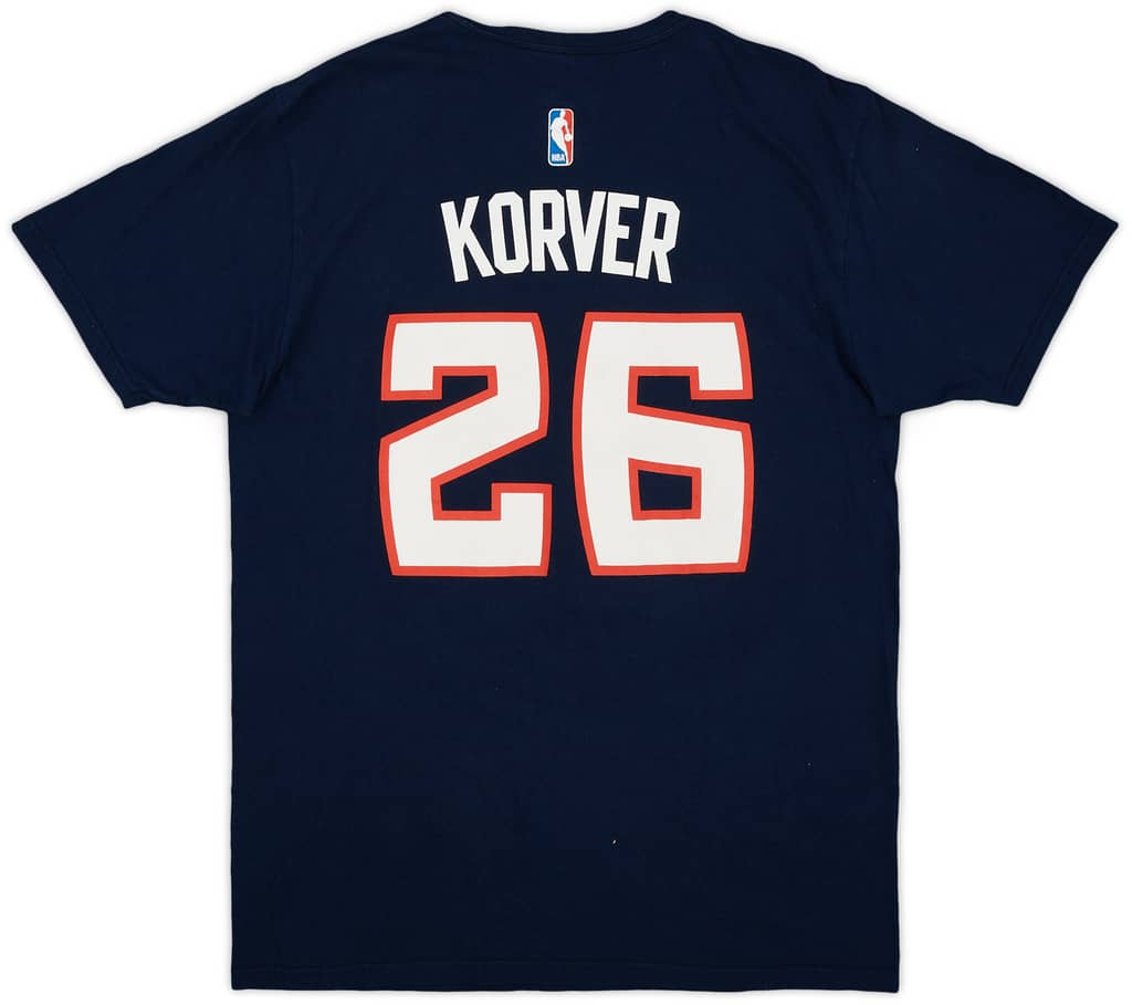 2012-15 Atlanta Hawks Korver #26 adidas Tee - 8/10 - (L)