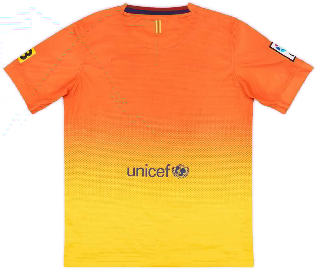2012-13 Barcelona Away Shirt - 6/10 - (XL.Boys)
