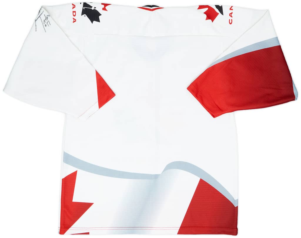 1996-98 Canada National Hockey Team 'Signed' Bauer Home Jersey - 8/10 - (M)