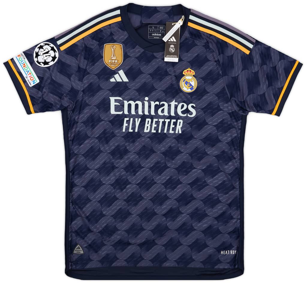 2023-24 Real Madrid Authentic Away CL Shirt Camavinga #12 - 9/10 - (L)