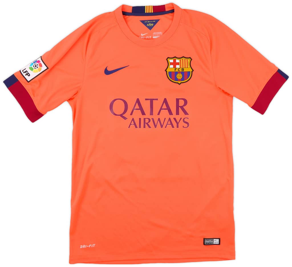 2014-15 Barcelona Away Shirt Messi #10 - 8/10 - (S)