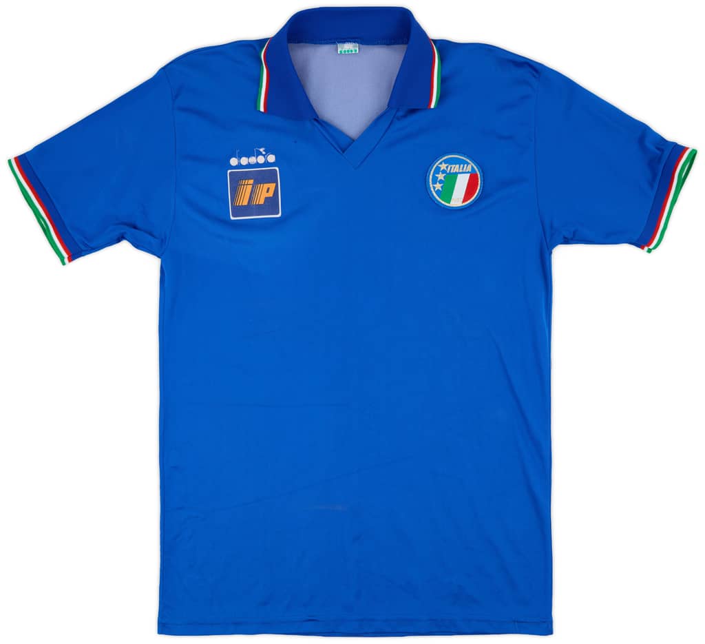 1986-91 Italy Home Shirt - 6/10 - (L)
