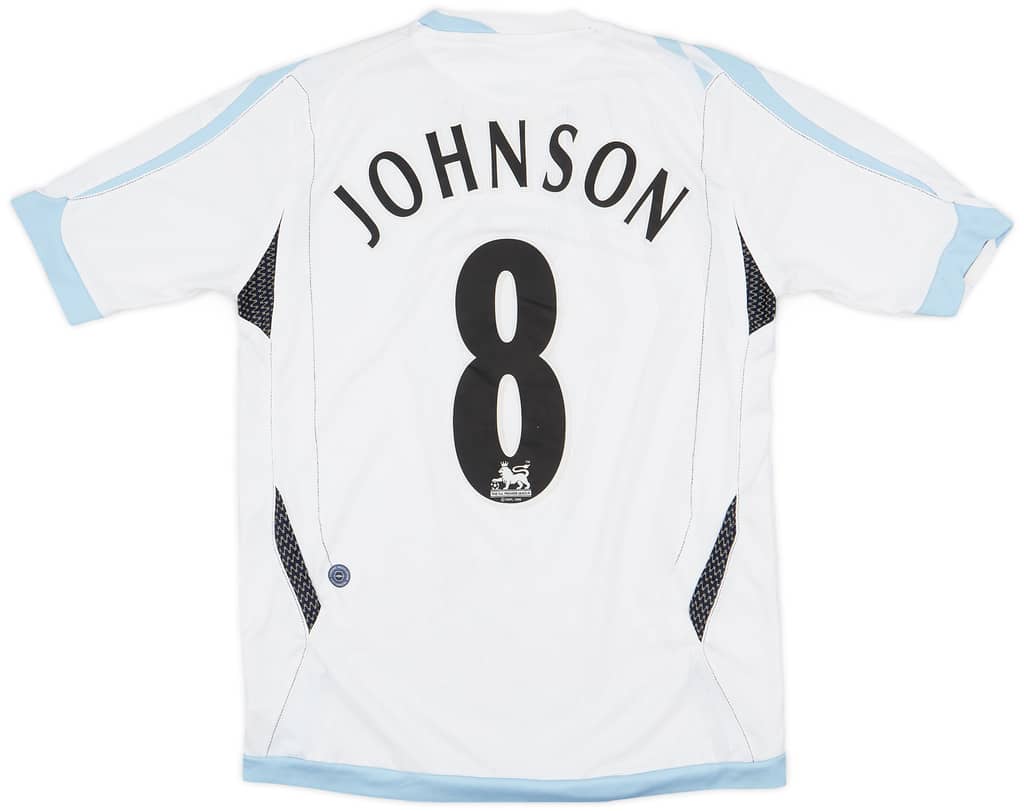 2006-07 Everton Away Shirt Johnson #8 - 6/10 - (XL.Boys)