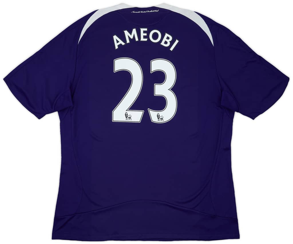 2008-09 Newcastle Away Shirt Ameobi #23 - 7/10 - (XXL)