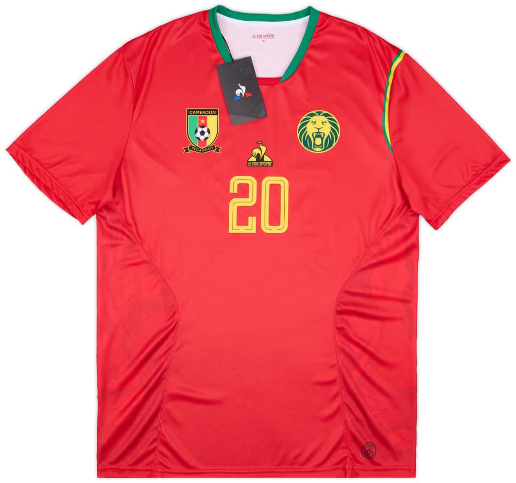 2022 Cameroon Authentic Away Shirt Mbeumo #20 (S)