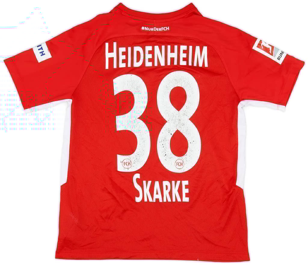 2018-19 Heidenheim Home Shirt Skarke #38 - 6/10 - (XL.Boys)