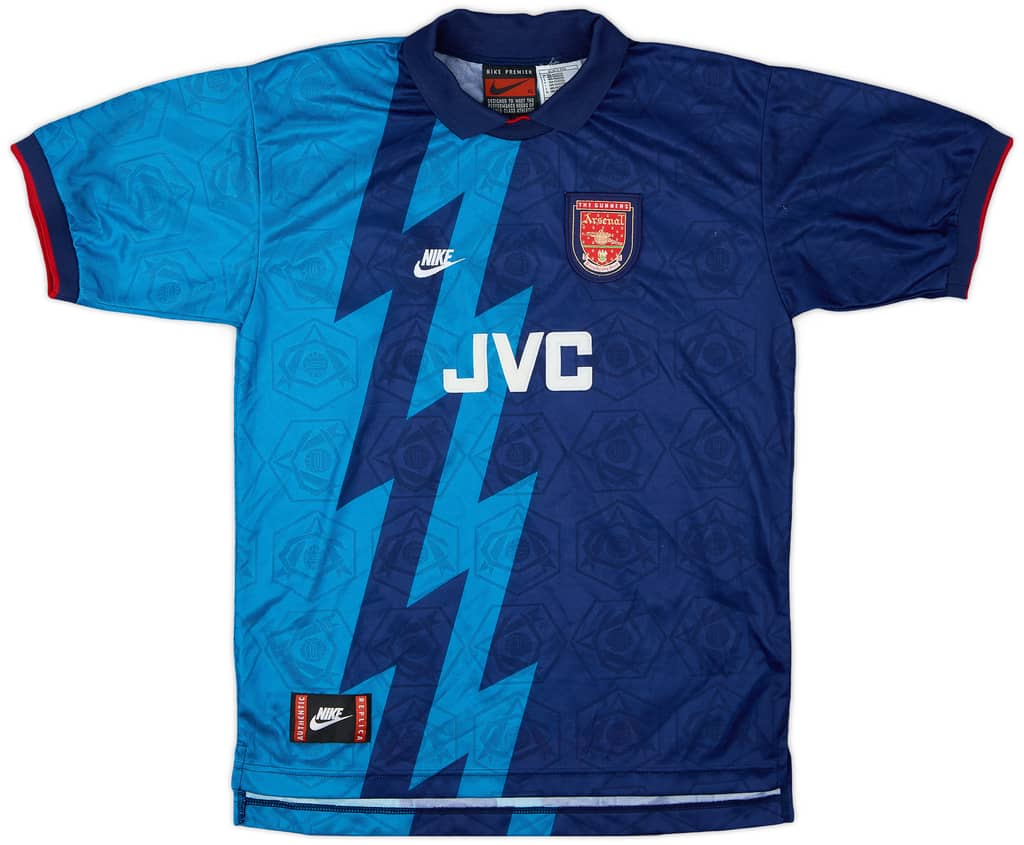 1995-96 Arsenal Away Shirt - 9/10 - (XL.Boys)