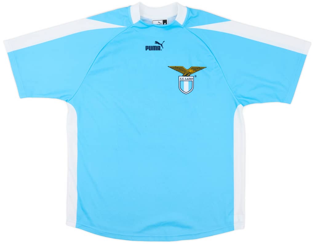 2003-04 Lazio 'Signed' Basic Home Shirt - 8/10 - (M)