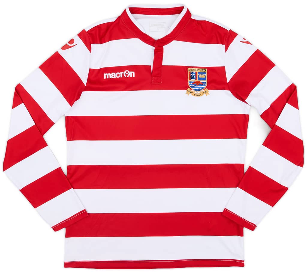 2015-16 Kingstonian Home L/S Shirt - 9/10 - (S)