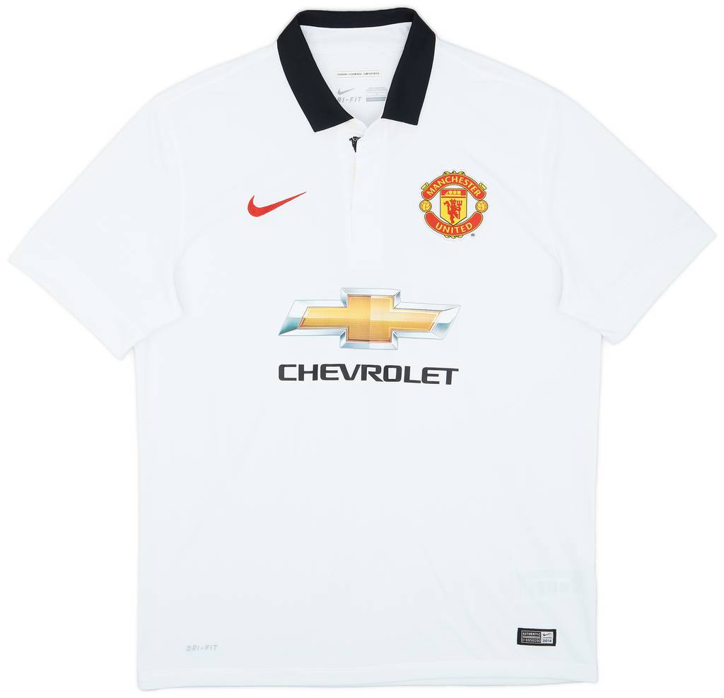 2014-15 Manchester United Away Shirt Mata #8 - 6/10 - (L)
