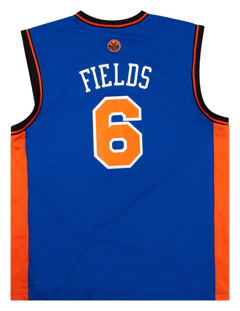 2010-12 New York Knicks Fields #6 adidas Jersey (Away) L