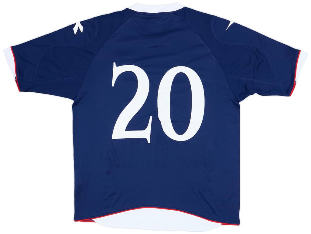 2008-09 Scotland Home Shirt #20 - 9/10 - (XXL)