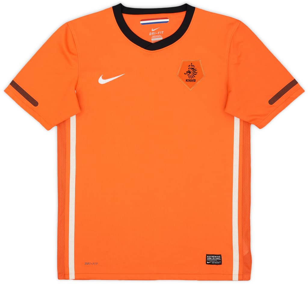 2010-11 Netherlands Home Shirt - 8/10 - (XL.Boys)