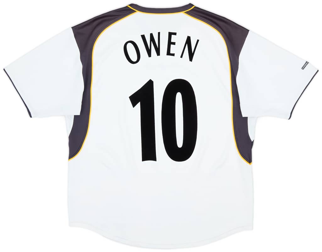 2001-03 Liverpool Away Shirt Owen #10 - 5/10 - (L)