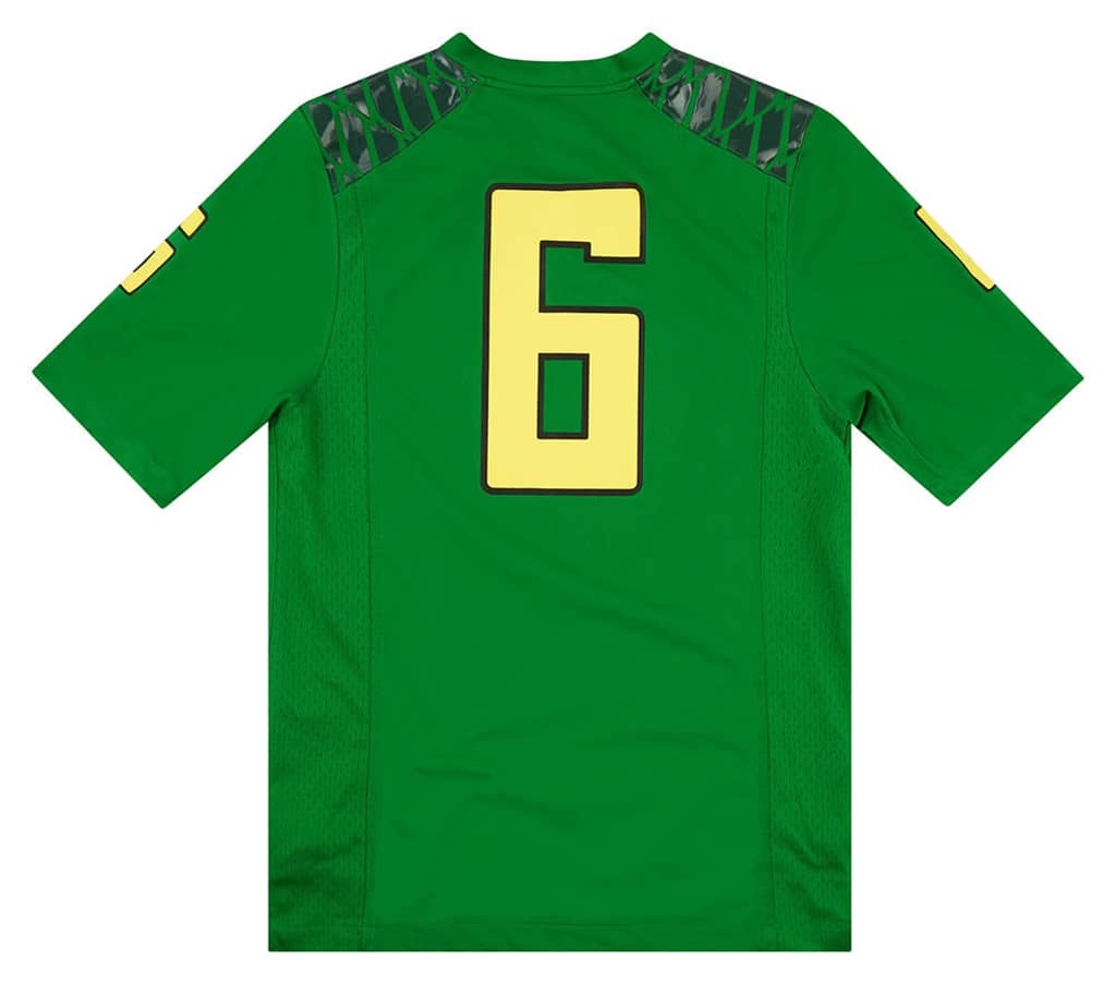 2012-13 Oregon Ducks Thomas #6 Nike Jersey (Alternate) S