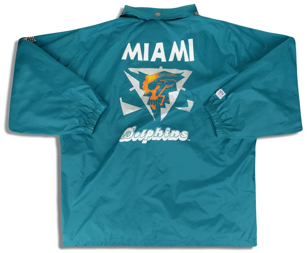 1990s Miami Dolphins Campri Teamline Rain Jacket XL