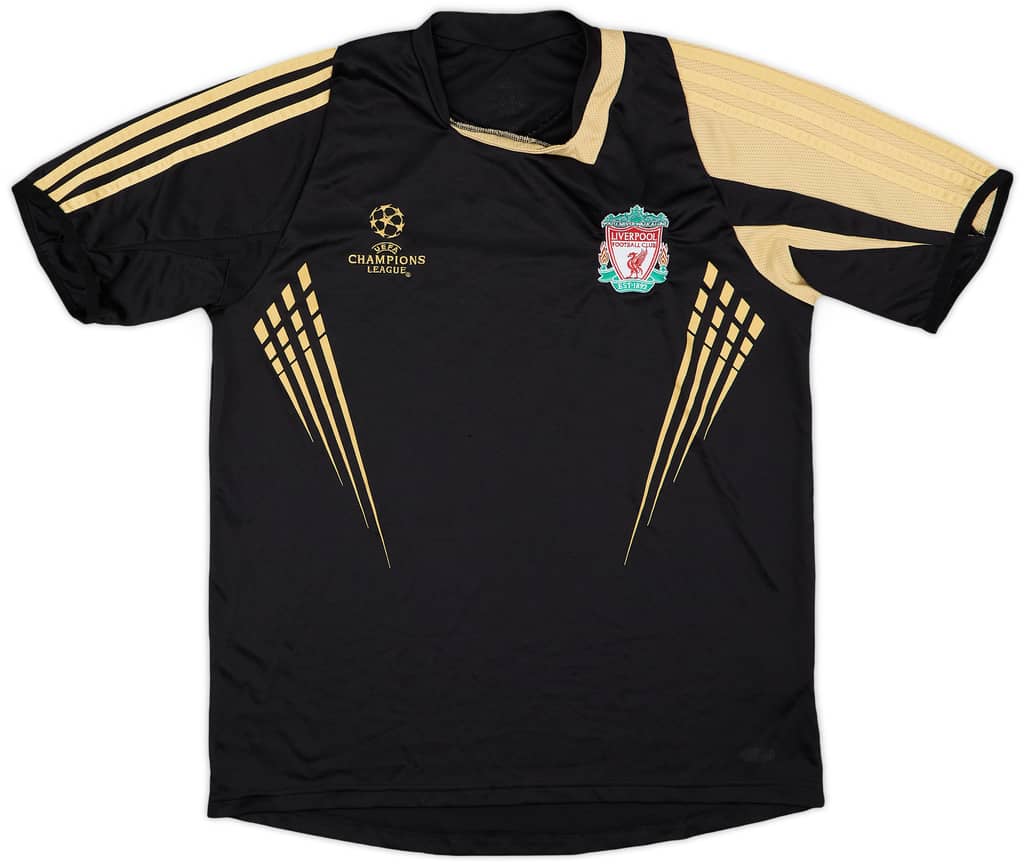 2008-09 Liverpool CL adidas Training Shirt - 8/10 - (S)