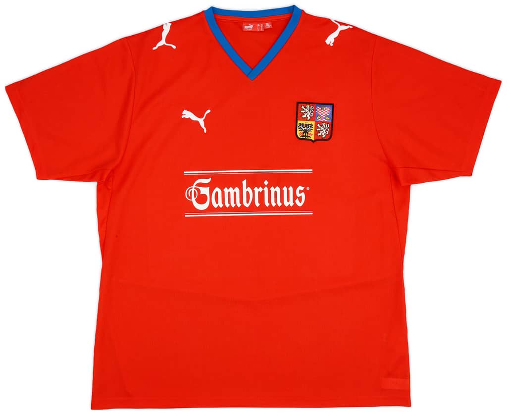 2008-09 Czech Republic Home Shirt - 8/10 - (XL)