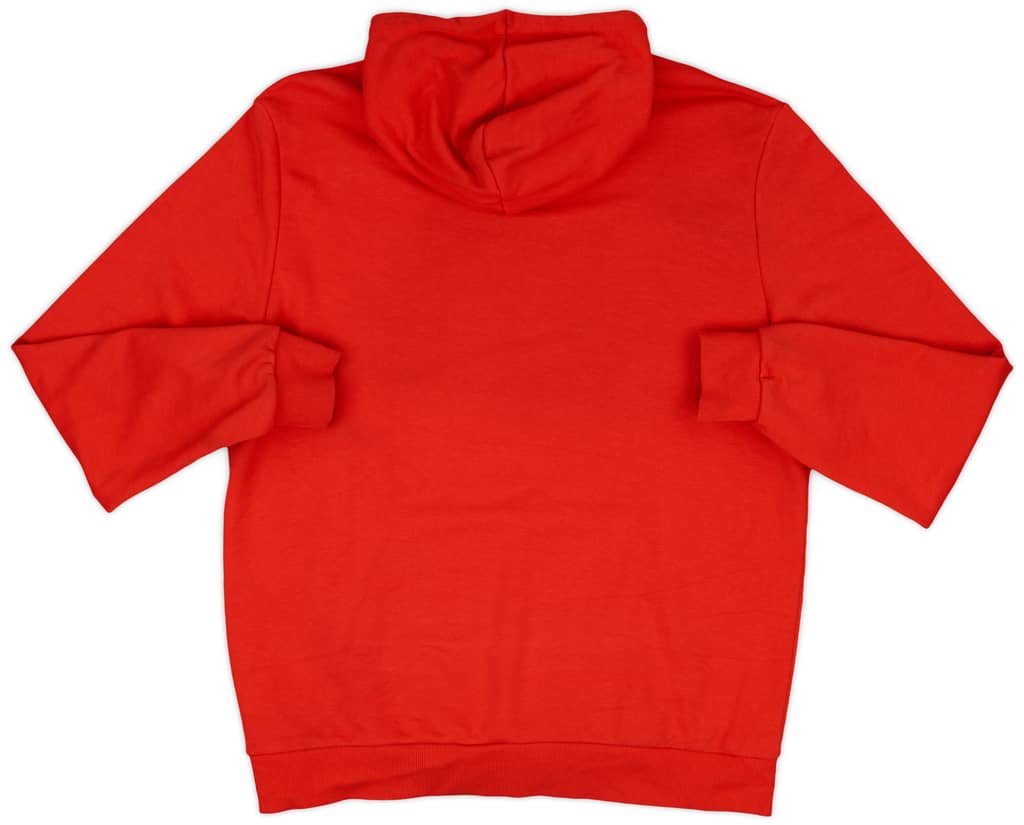 2021-22 AC Milan Puma Hooded Sweat Top - 9/10 - (L)