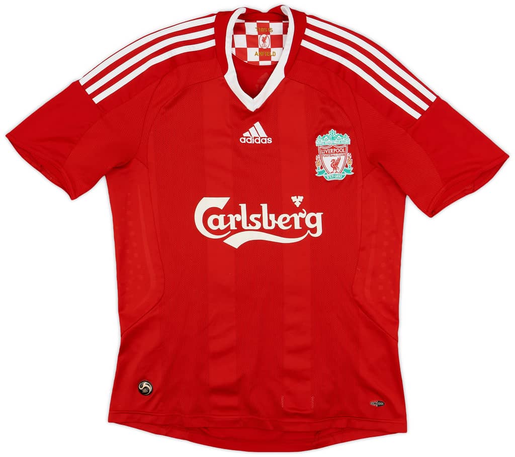 2008-10 Liverpool Home Shirt Riera #11 - 6/10 - (S)