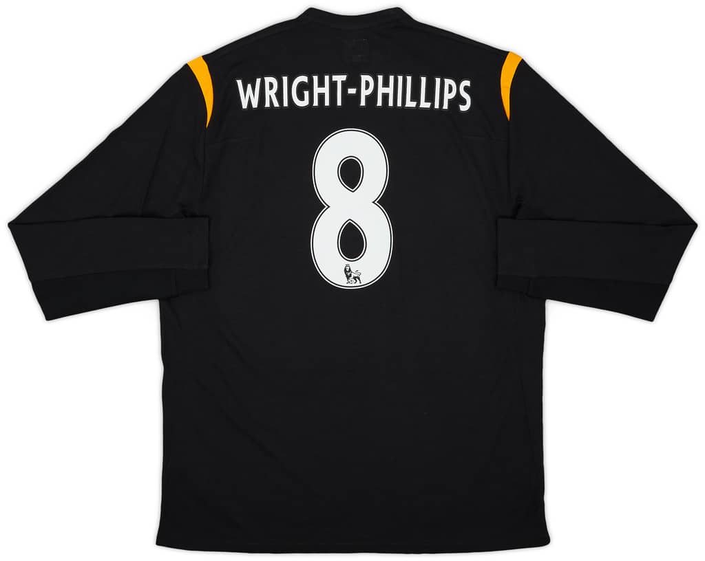 2009-10 Manchester City Away L/S Shirt Wright-Phillips #8 (L)