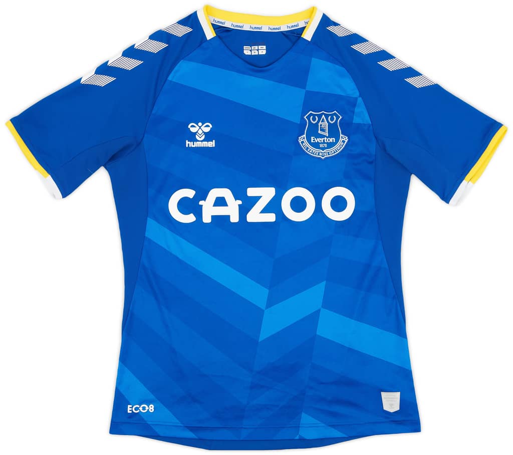 2021-22 Everton Home Shirt - 8/10 - (S)
